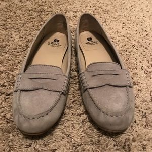 White mountain loafers grey